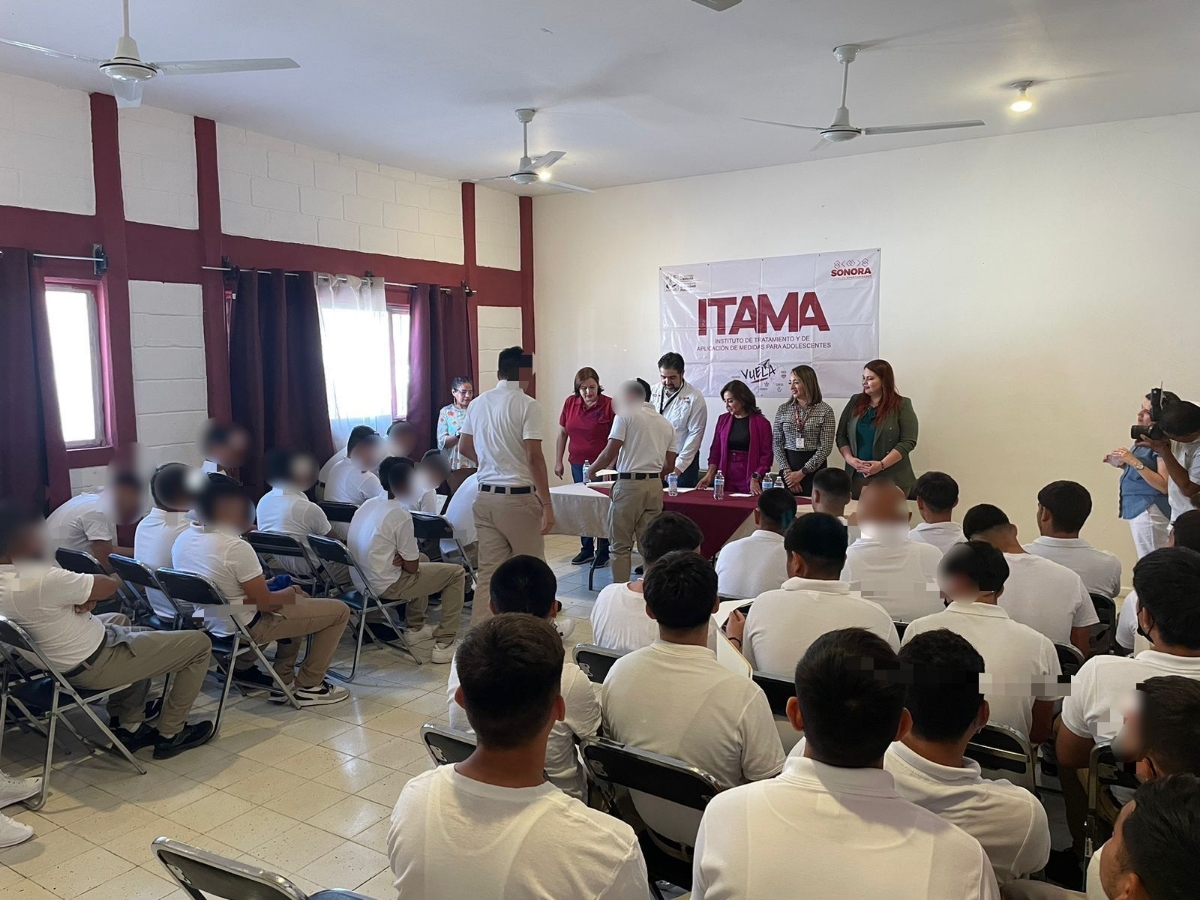 Reciben jóvenes en proceso de reinserción social en Itama capacitación para el trabajo