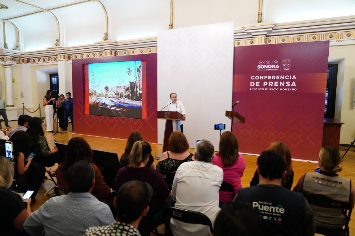 Destaca Gobernador Durazo respaldo de presidenta electa Claudia Sheinbaum al Plan Sonora