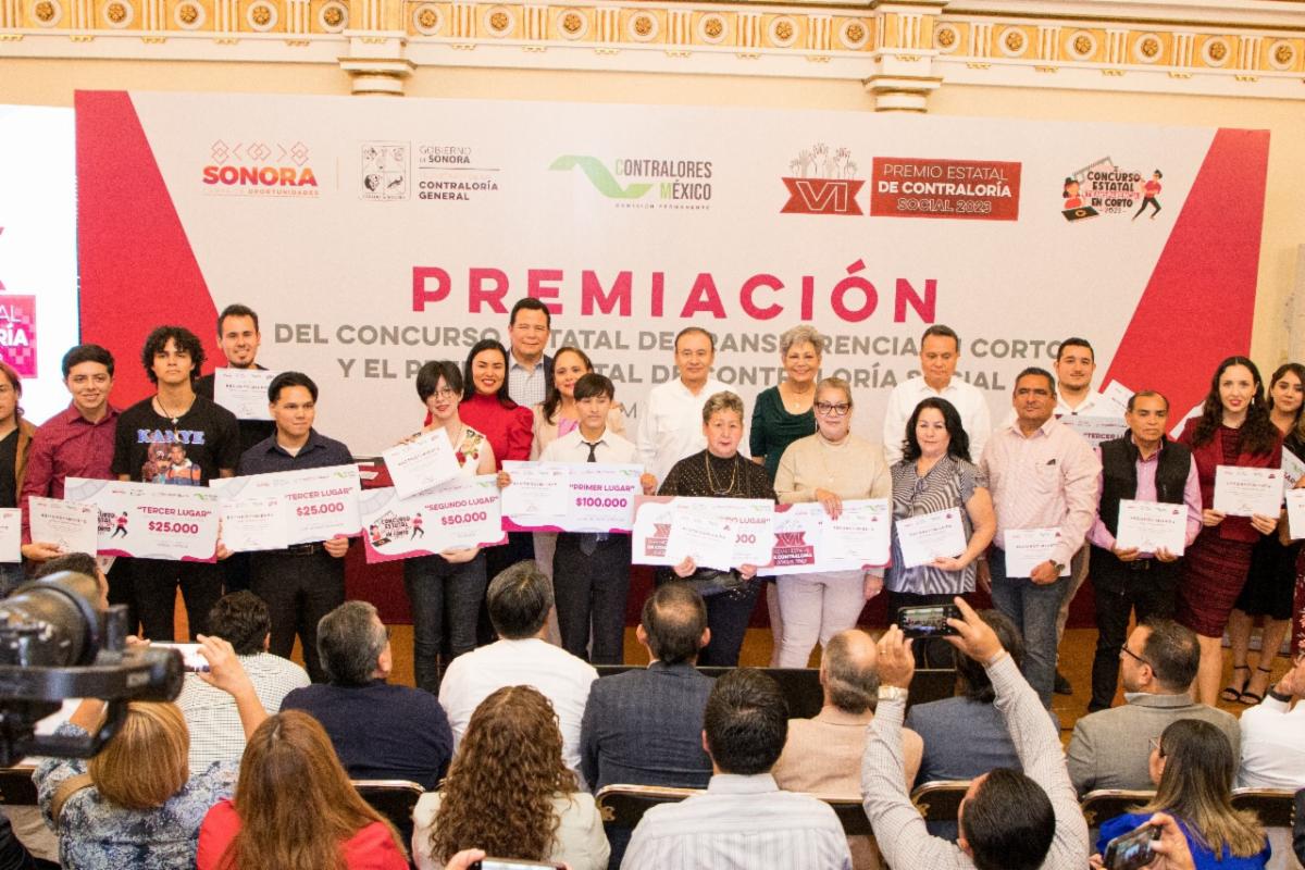 Premiará Contraloría Sonora a jóvenes que participen en concurso de transparencia
