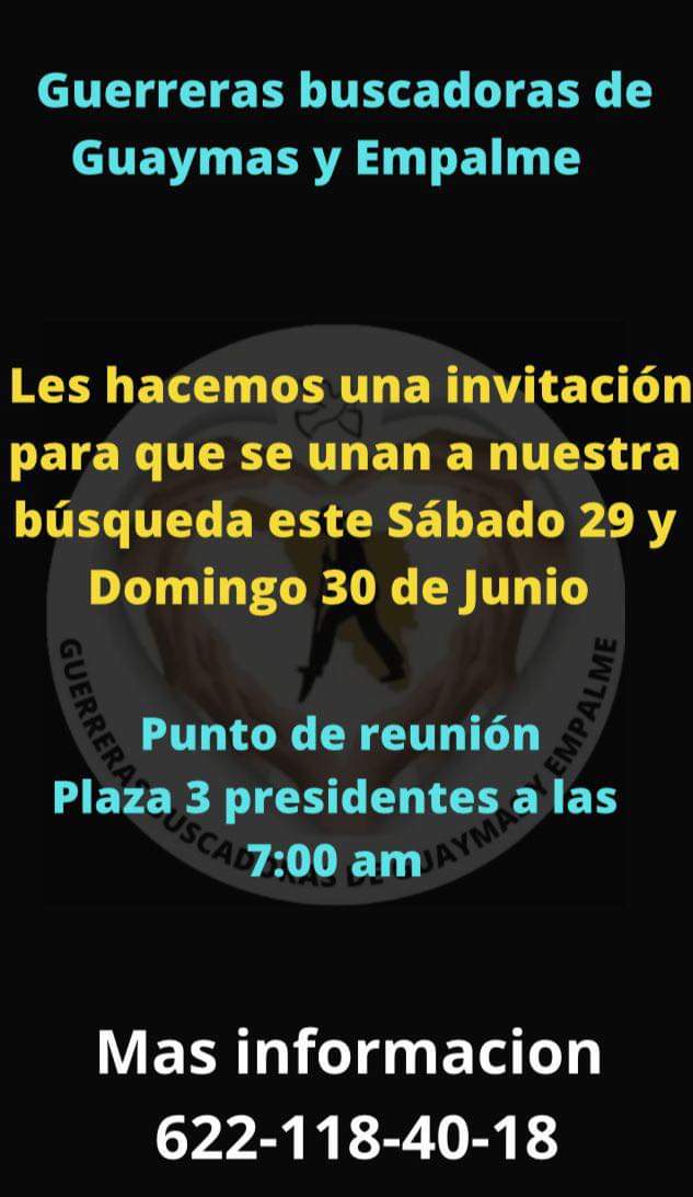 Habrá jornada de búsqueda