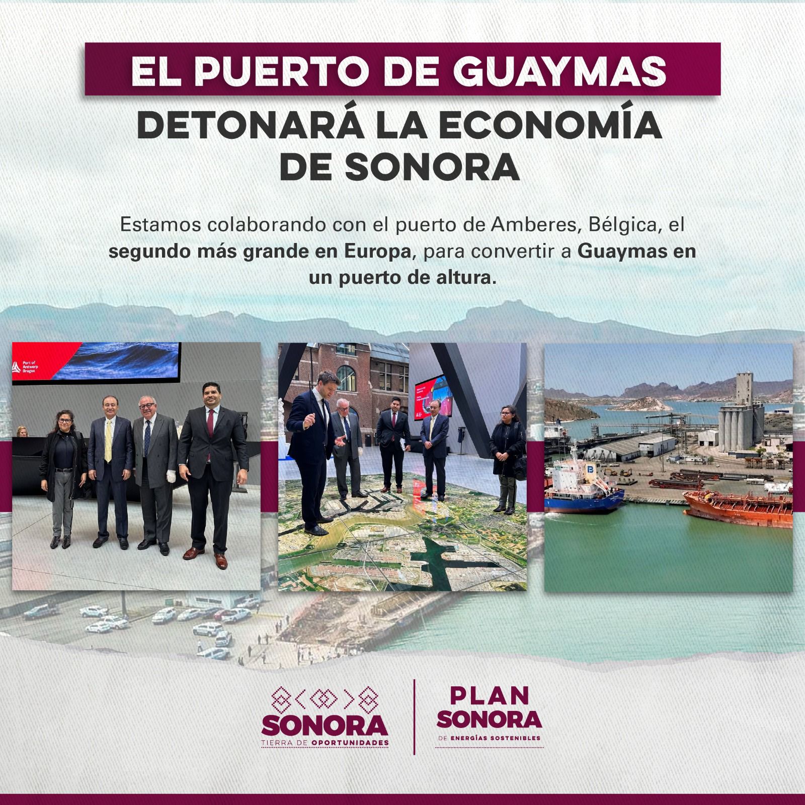 Lanzará gobernador plan piloto para envío de vehículos de Ford por Guaymas