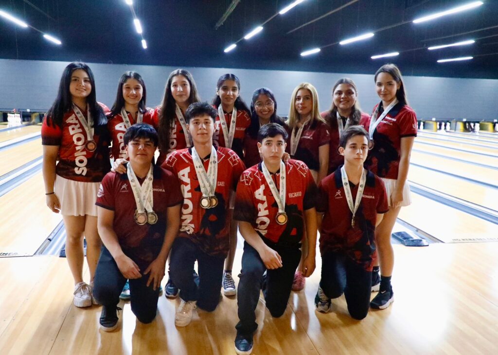 Medallistas boliche Sonora