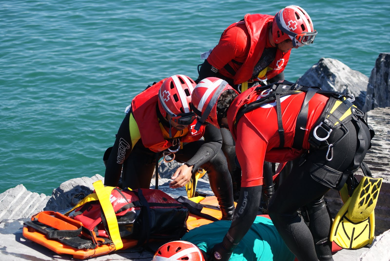Salvan Bomberos vida de norteamericano en Miramar
