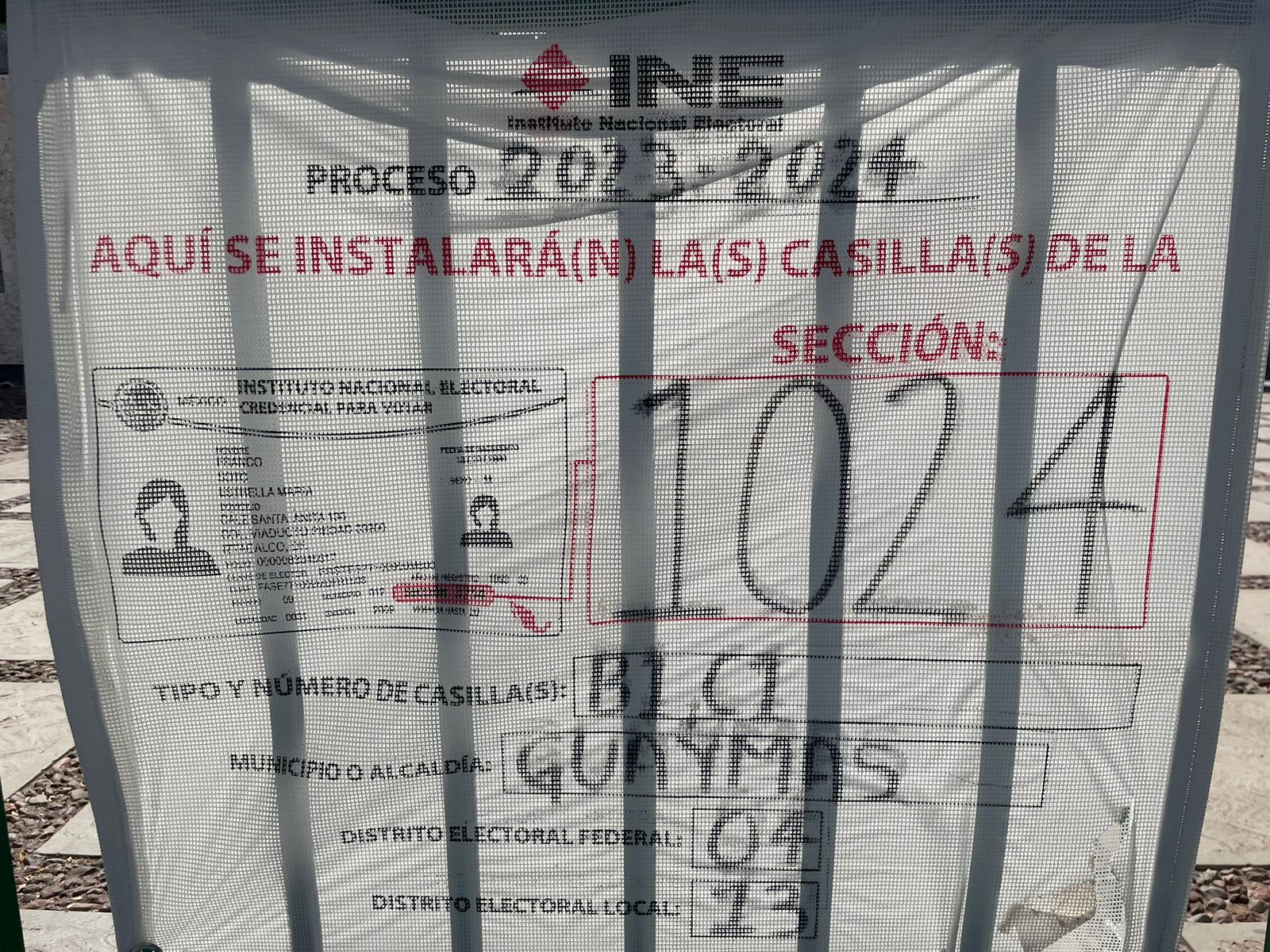 Elecciones casilla 1024