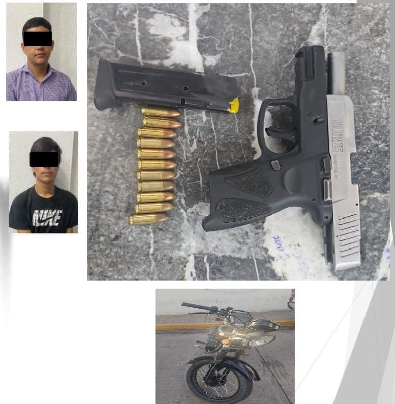 Aprehenden a hombres armados