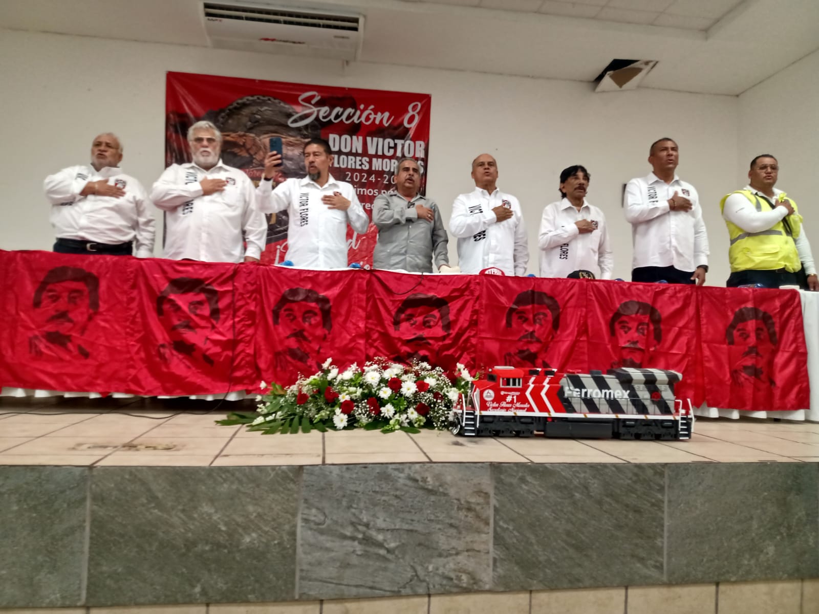 Confirma Víctor Flores que busca reelección en el STFRM