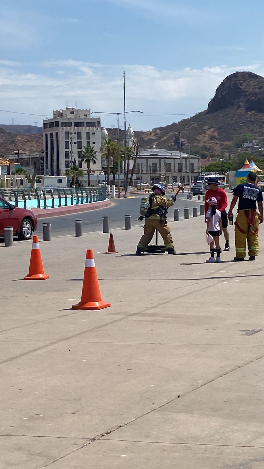 Se preparan Bomberos para competencia