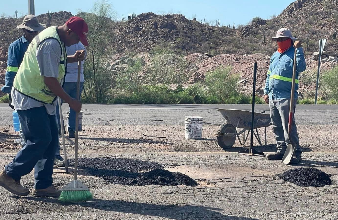 Bachean carretera Guaymas-Empalme
