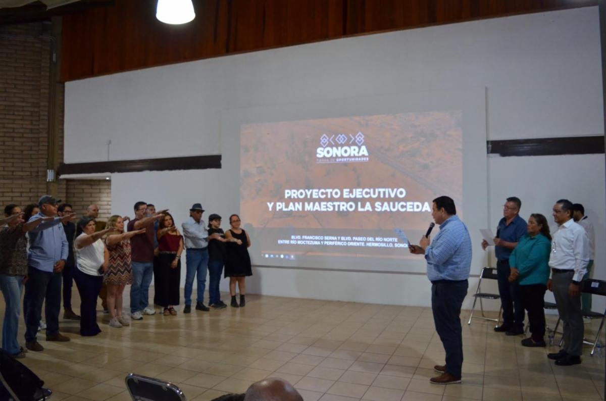 Conforman Comité de Contraloría para seguimiento de obras de remodelación del parque La Sauceda