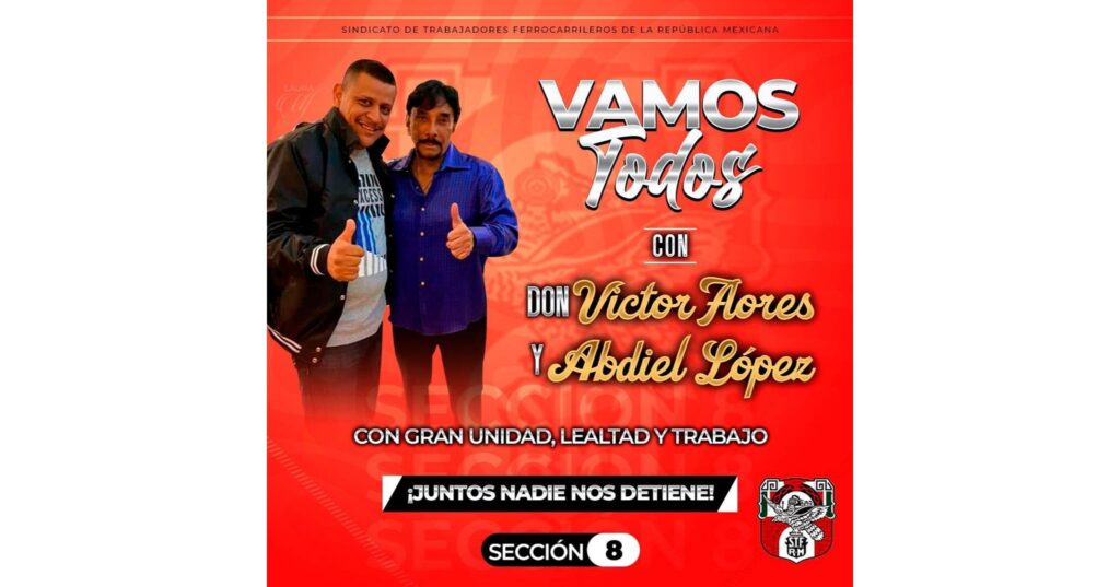 30 junio reciben apoyo por la dirigencia nacional y local de la secccion 8