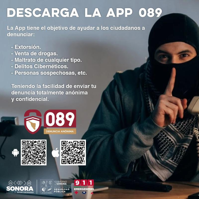 Diseña Seguridad Pública app móvil para la denuncia anónima de delitos