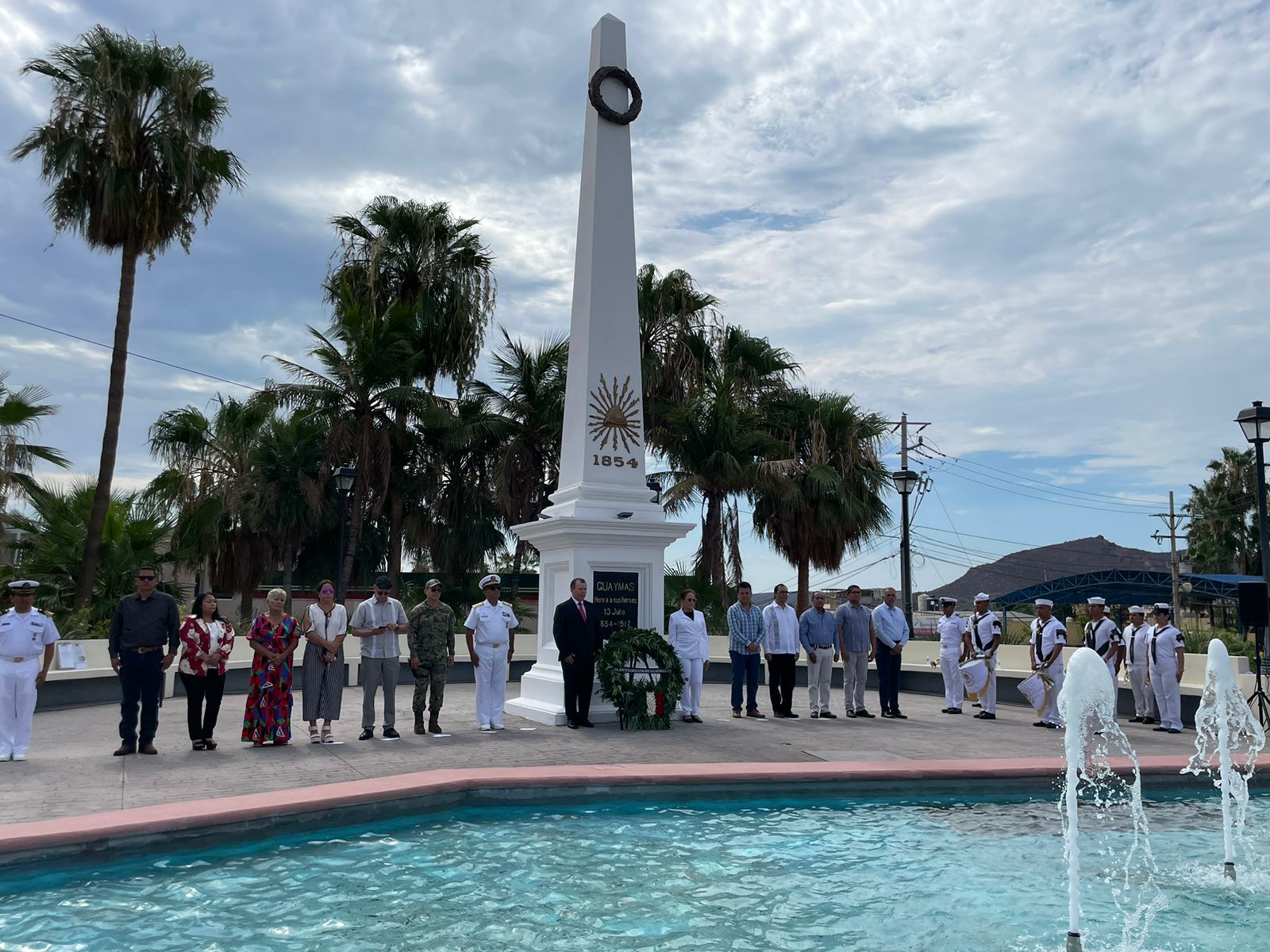 Conmemoran el CLXX Aniversario de la Gesta Heroica de Guaymas