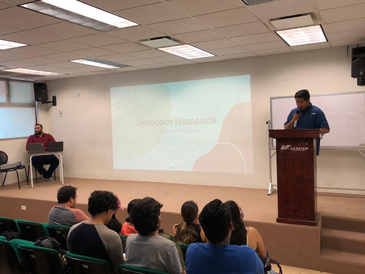 Promueve UTGuaymas conocimiento y defensa de los derechos humanos entre su alumnado