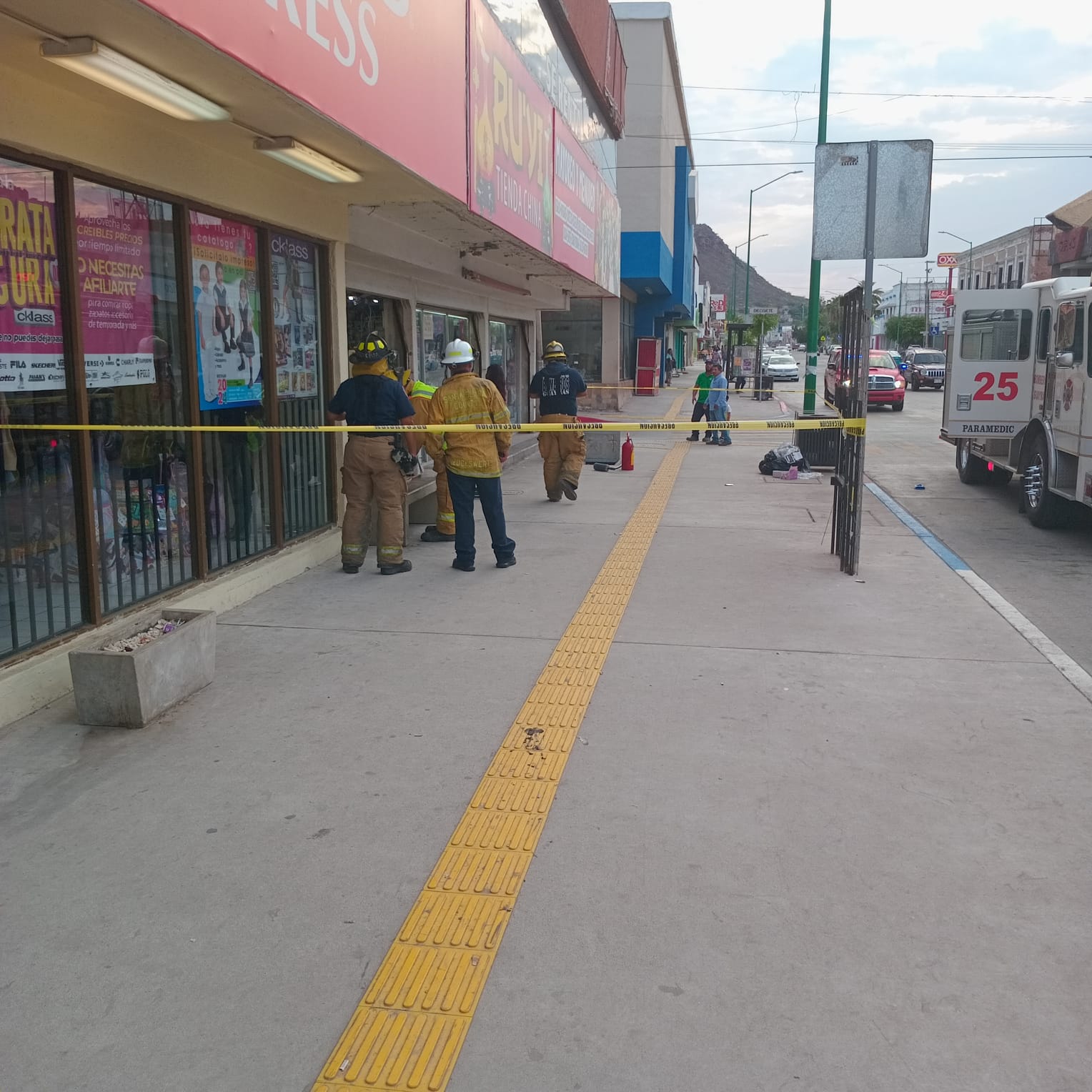 Se incendia tubería por ‘colilla’ de cigarro