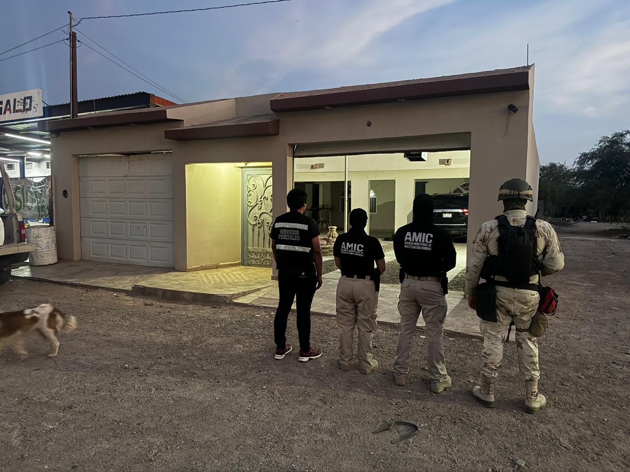 Mantiene FGJES acciones de cateo en Caborca en coordinación con SEDENA y Guardia Nacional