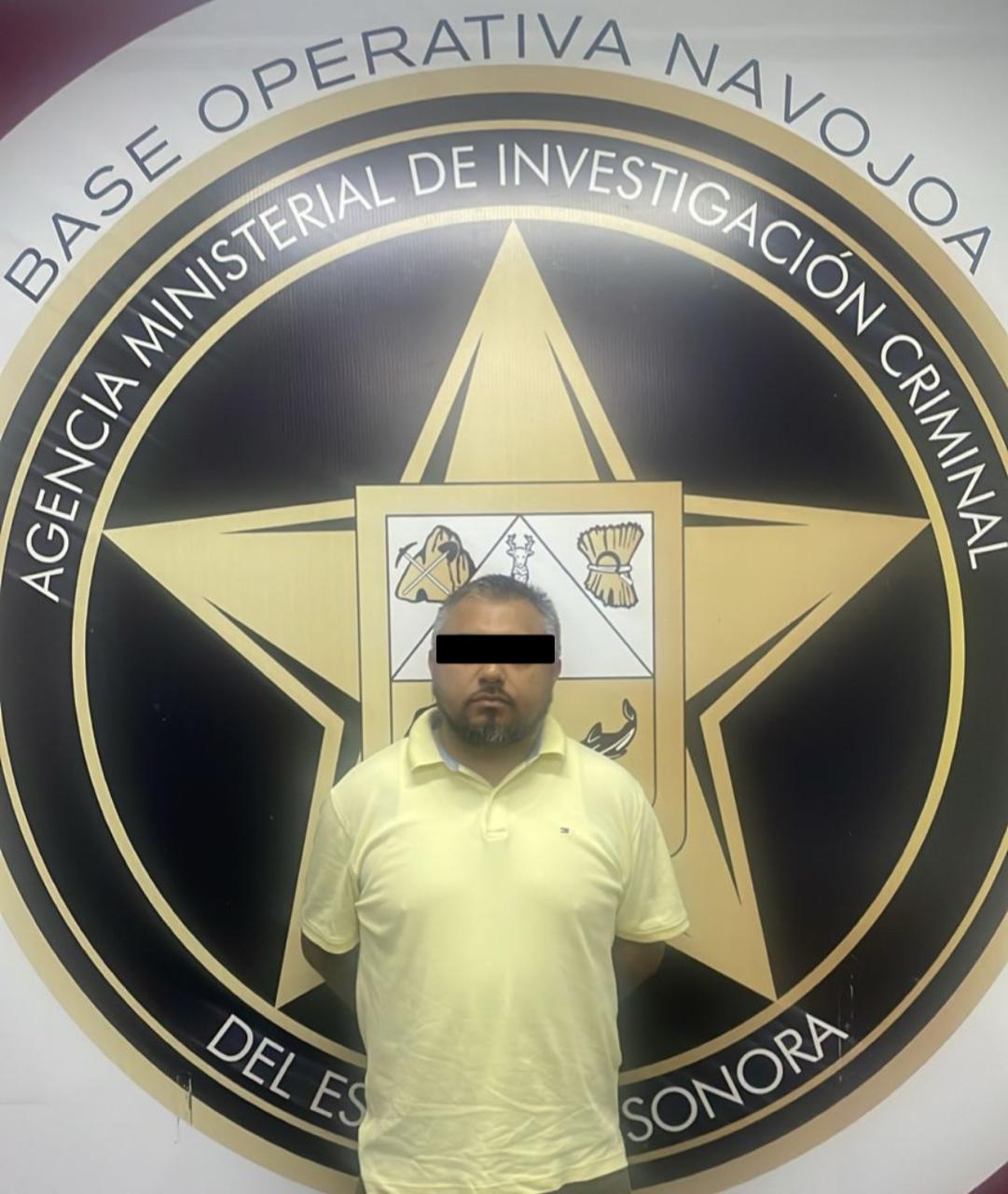 Capturan en Navojoa a prófugo de la justicia de los Estados Unidos