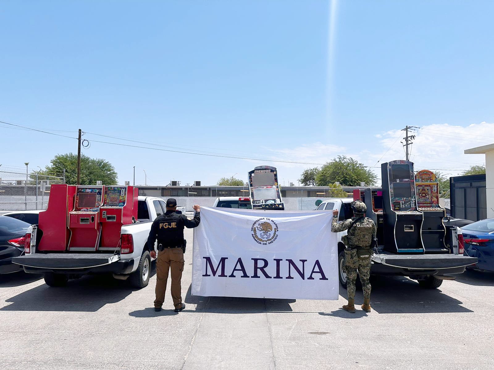 Aseguran en San Luis Río Colorado 16 máquinas “tragamonedas”