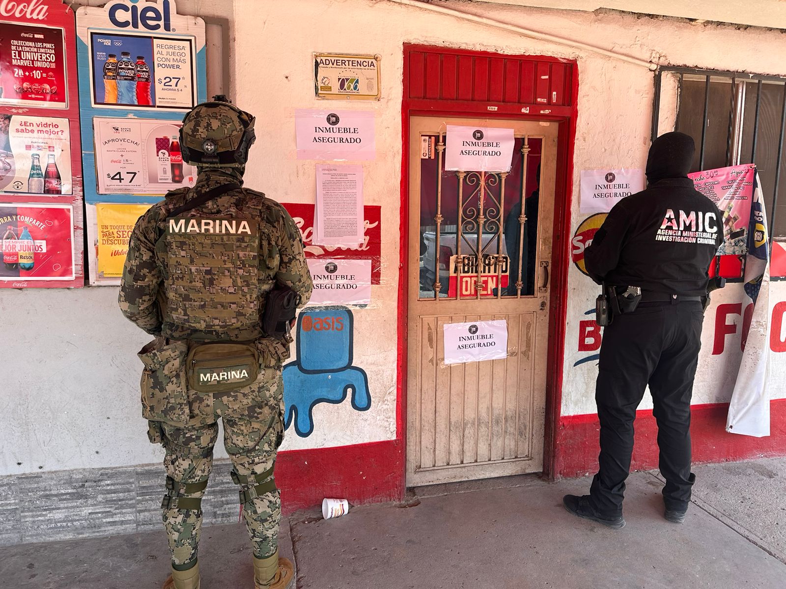 Aseguran máquinas “tragamonedas” y equipos de cómputo en San Luis Río Colorado