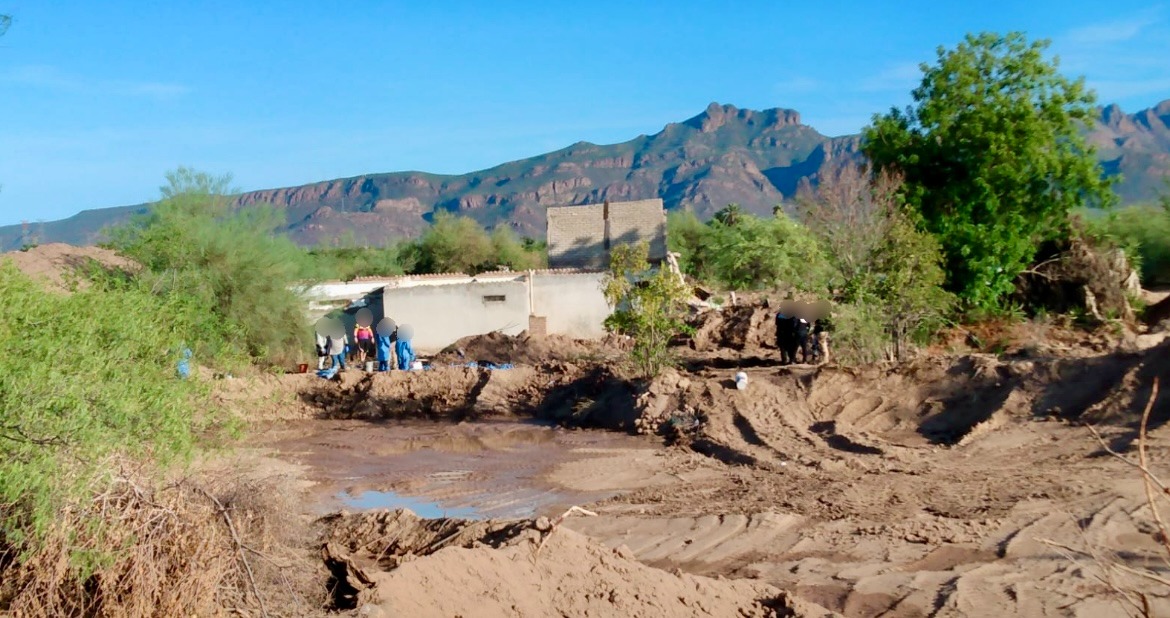 Se trabaja para identificar restos humanos