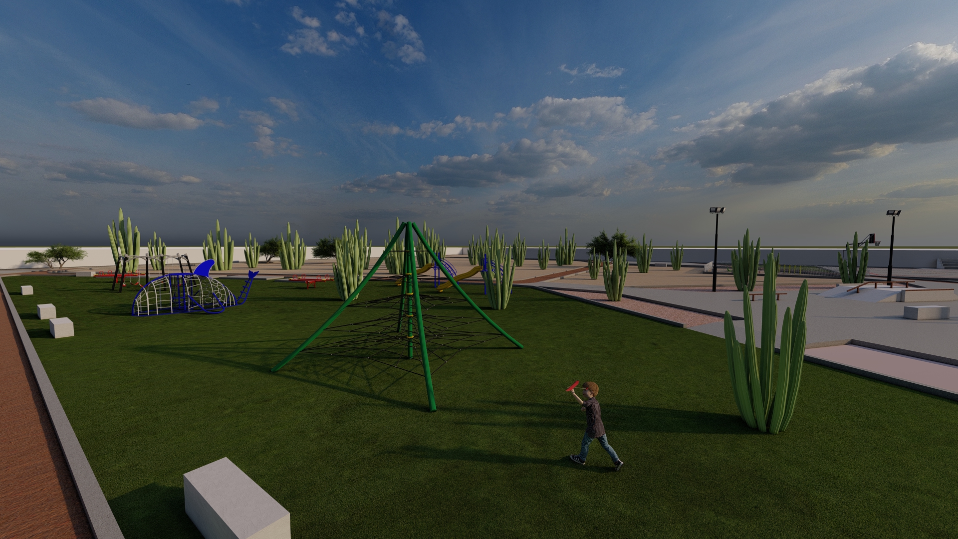 Se invertirán más de 7 mdp en parque del Sahuaral