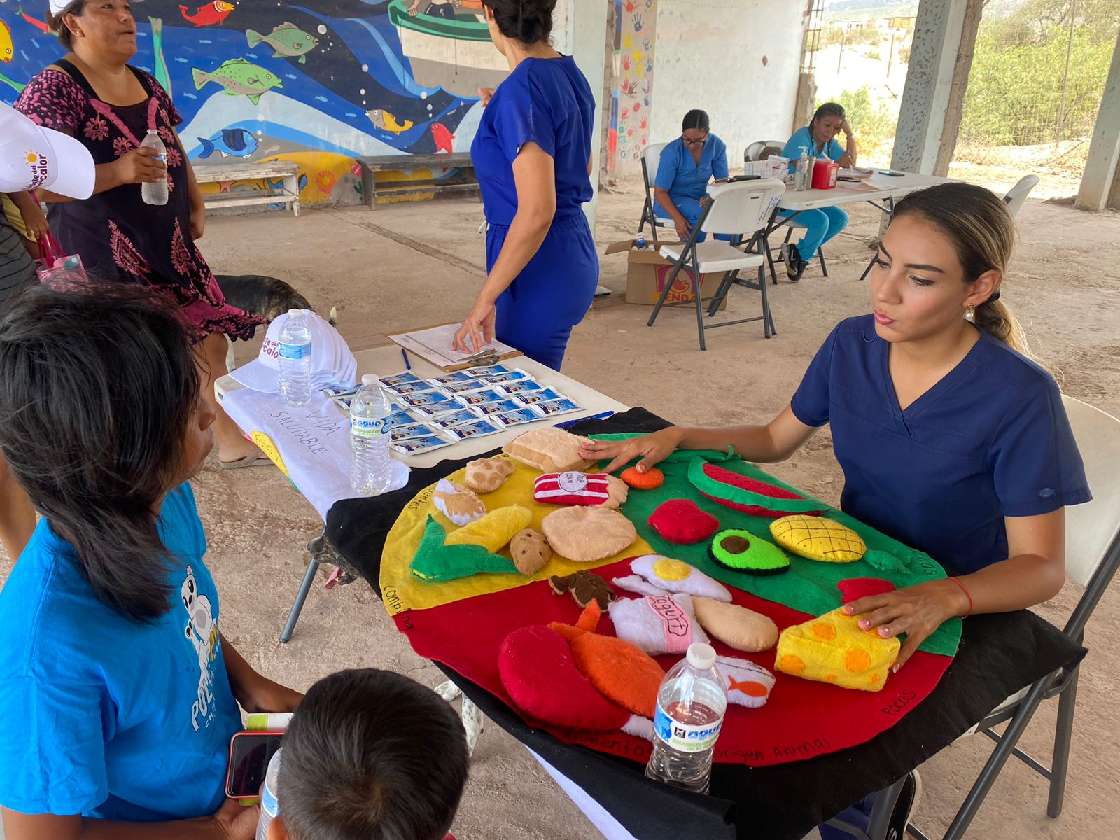 Un éxito jornada de salud en la Manga 1