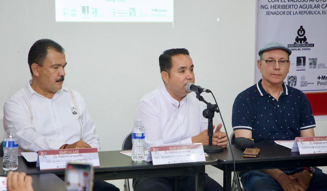 Heriberto Aguilar y Mufer buscan rescatar la historia de Empalme