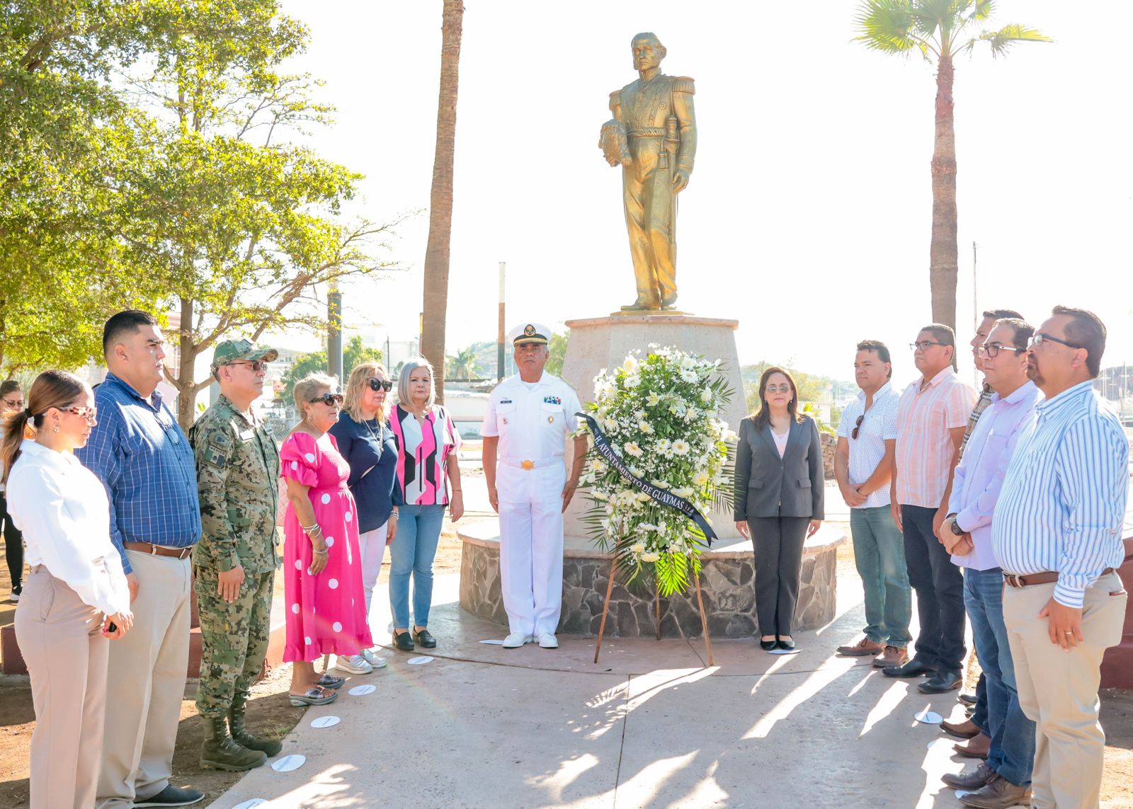 Celebra Ayuntamiento de Guaymas el CXLIV aniversario luctuoso del General José María Yáñez