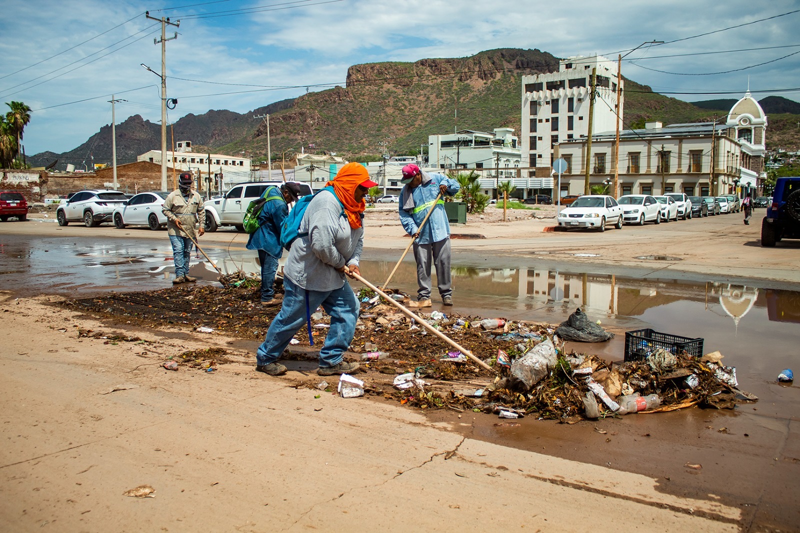 Retira SPM 32 toneladas de basura y tierra