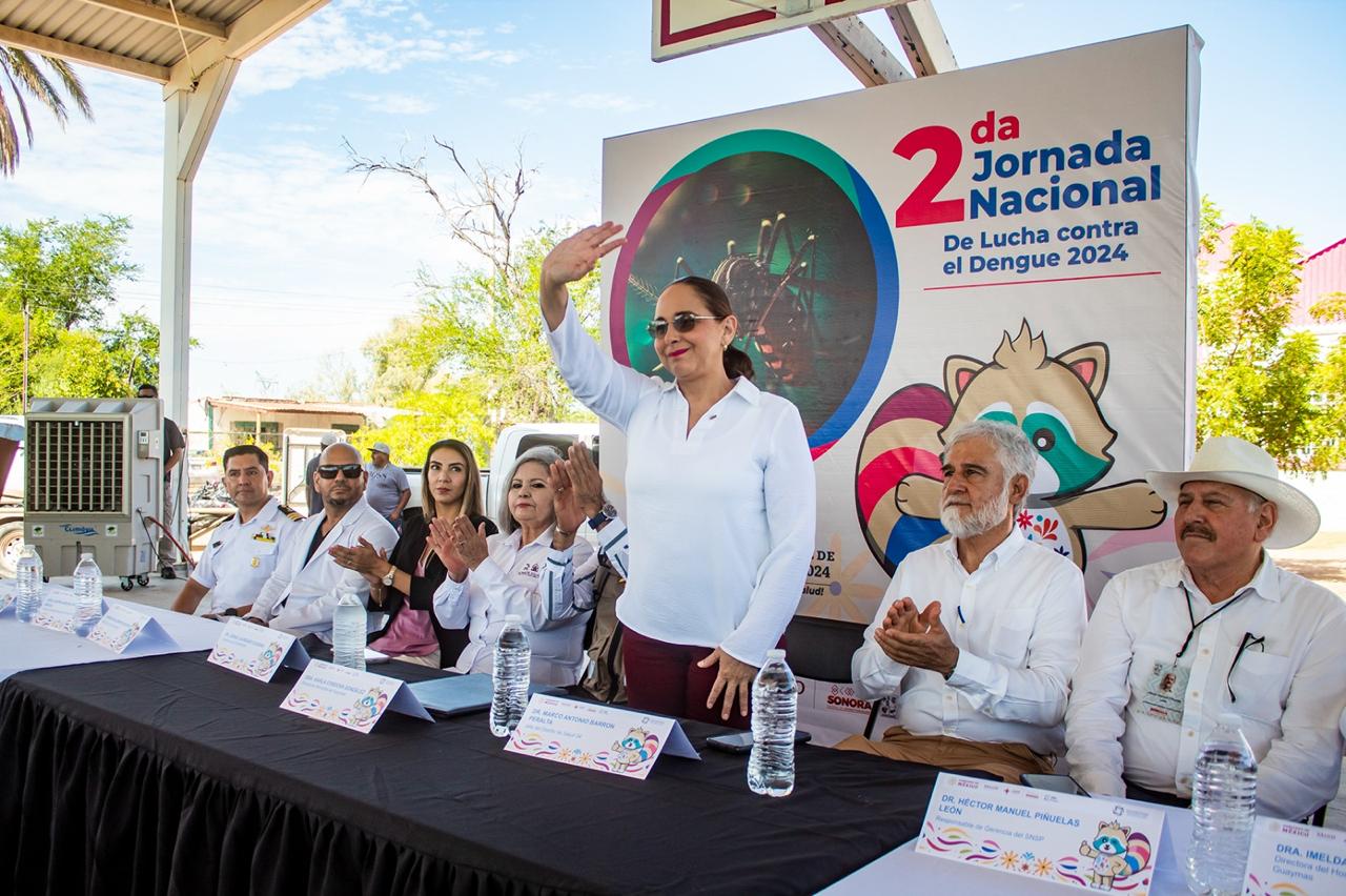 Acercan servicios de Salud a familias de San José de Guaymas