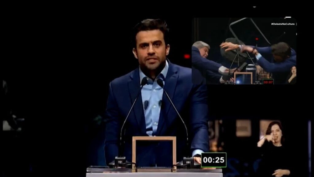 Acaba a golpes el debate entre candidatos a la Alcaldía de Sao Paulo 1 112 2