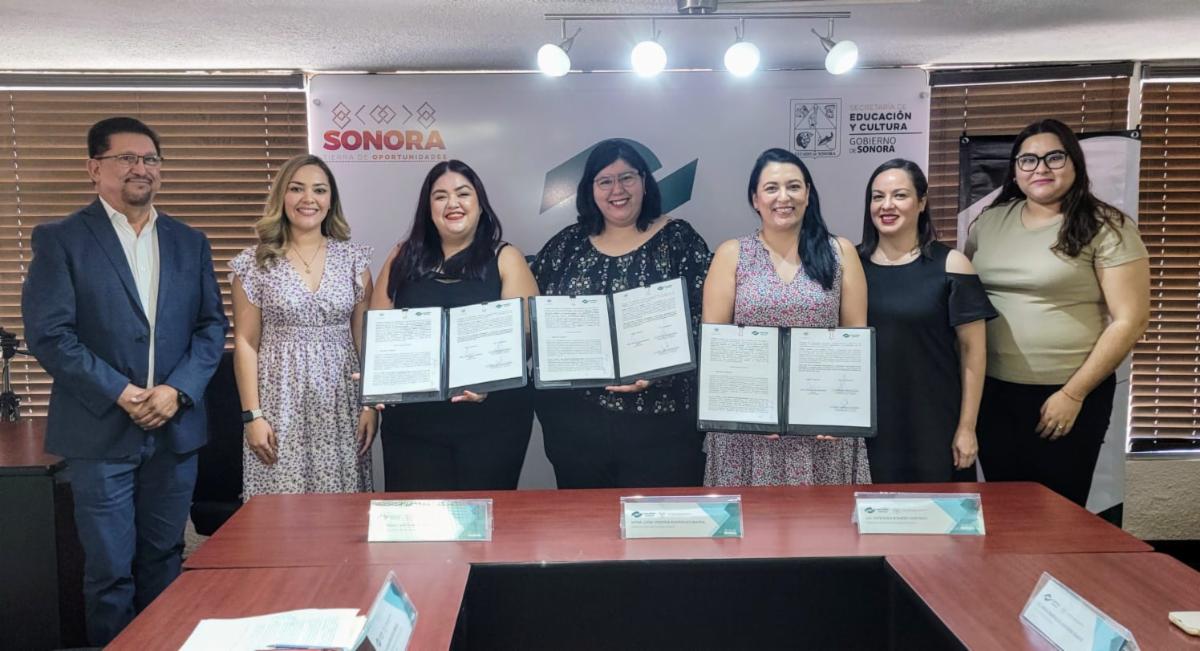 Ofrecerán Conalep Sonora y Universidad Vizcaya más oportunidades formativas a la comunidad escolar