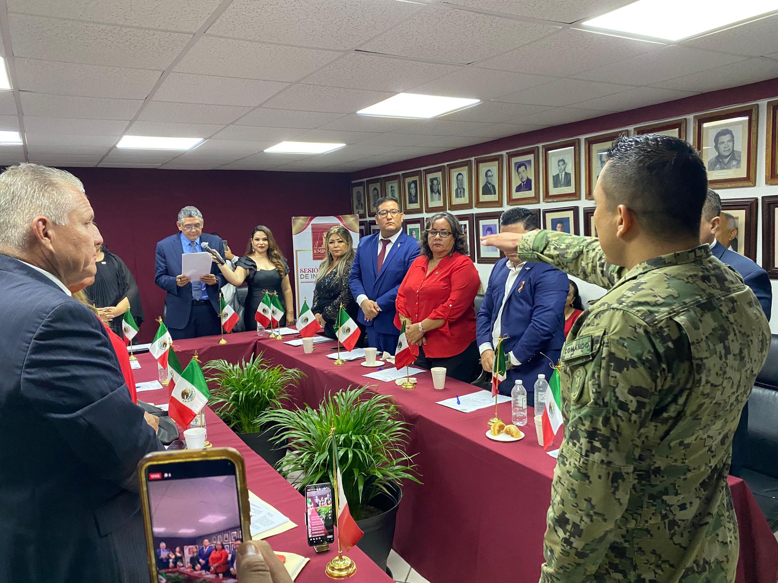 Sin dar a conocer todavía cambios el presidente municipal, Luis Fuentes Aguilar