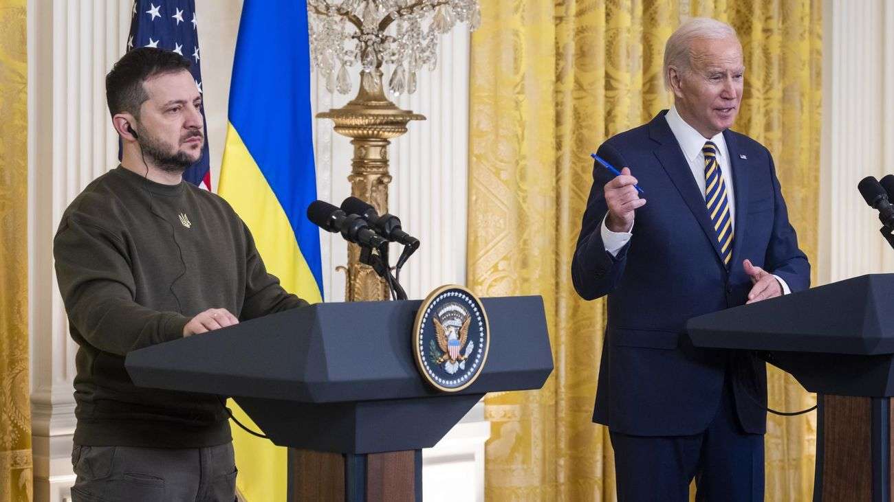 Joe Biden asegura que Rusia “no ganará” la guerra en Ucrania durante reunión con Zelensky