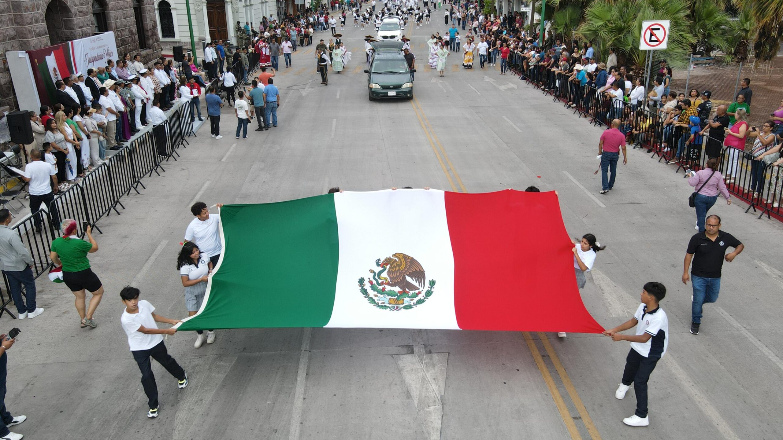 Un éxito desfile de la Independencia de México
