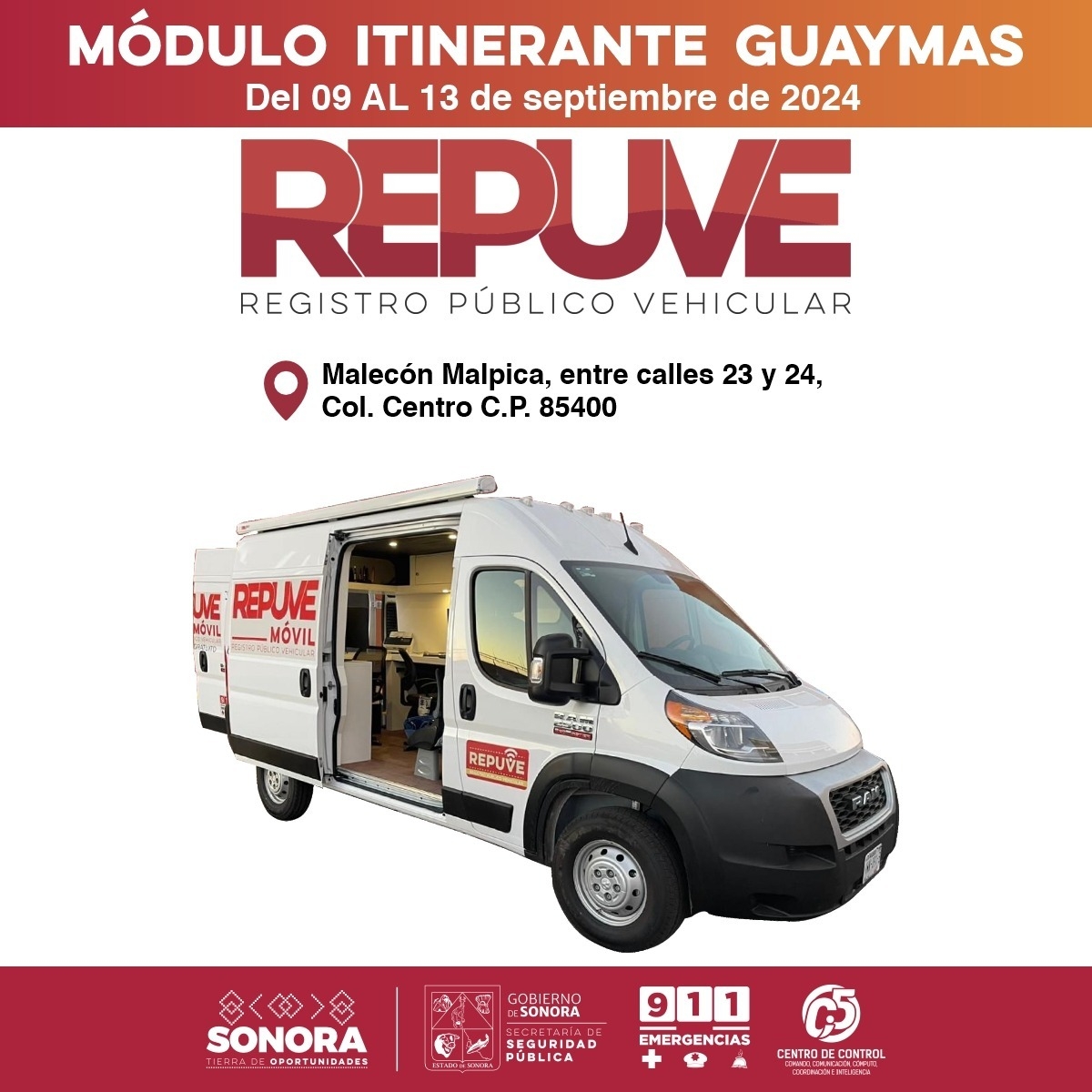 Llama Repuve Sonora a aprovechar últimos días de regularización de vehículos