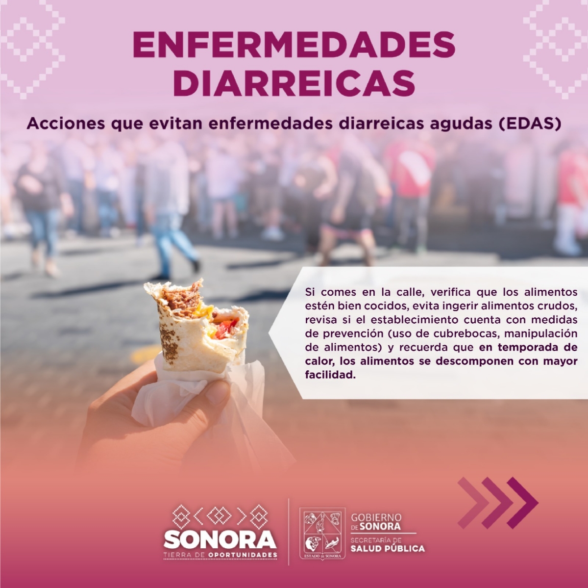 Exhorta Salud Sonora a prevenir las enfermedades diarreicas agudas