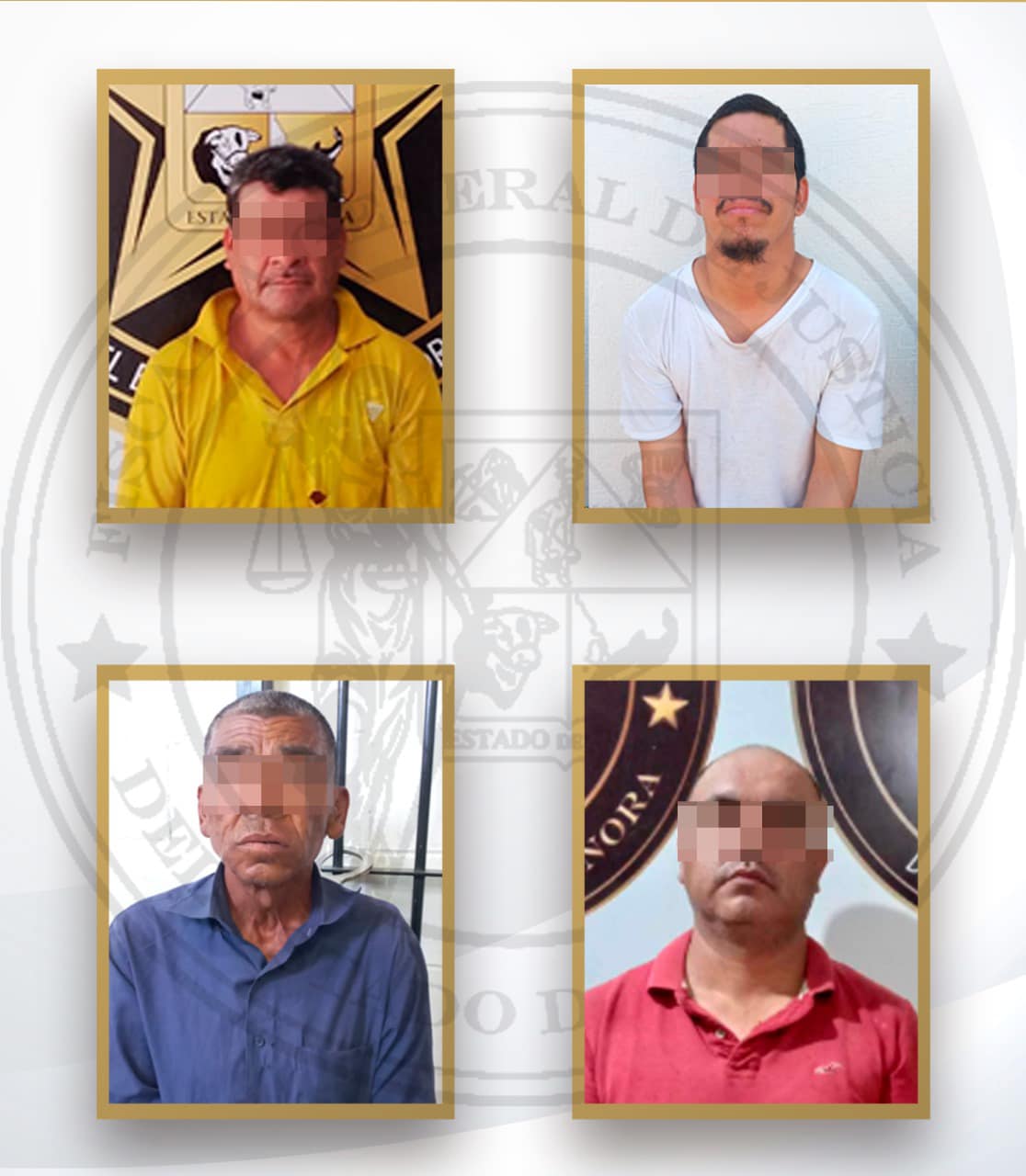 Vinculados a proceso cuatro sujetos en Cajeme, Navojoa y Hermosillo por violencia familiar