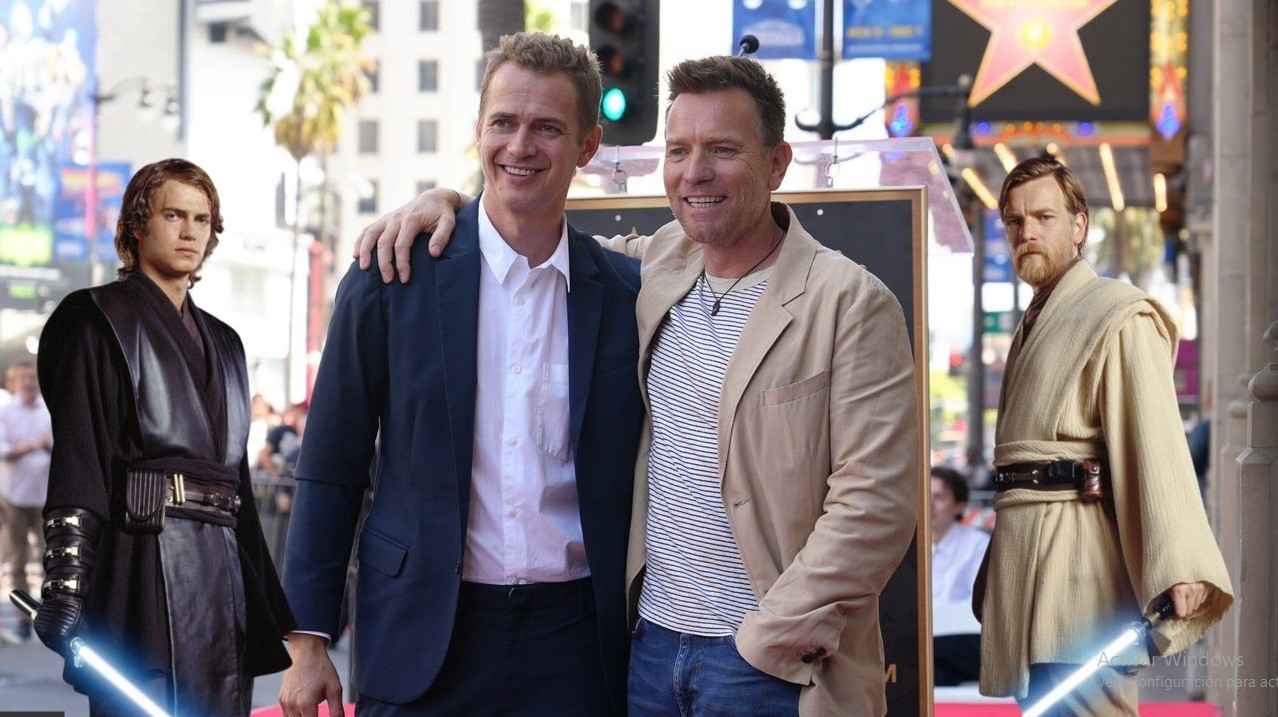 Ewan McGregor, el talentoso actor escocés ha sido honrado con una estrella en el Paseo de la Fama de Hollywood