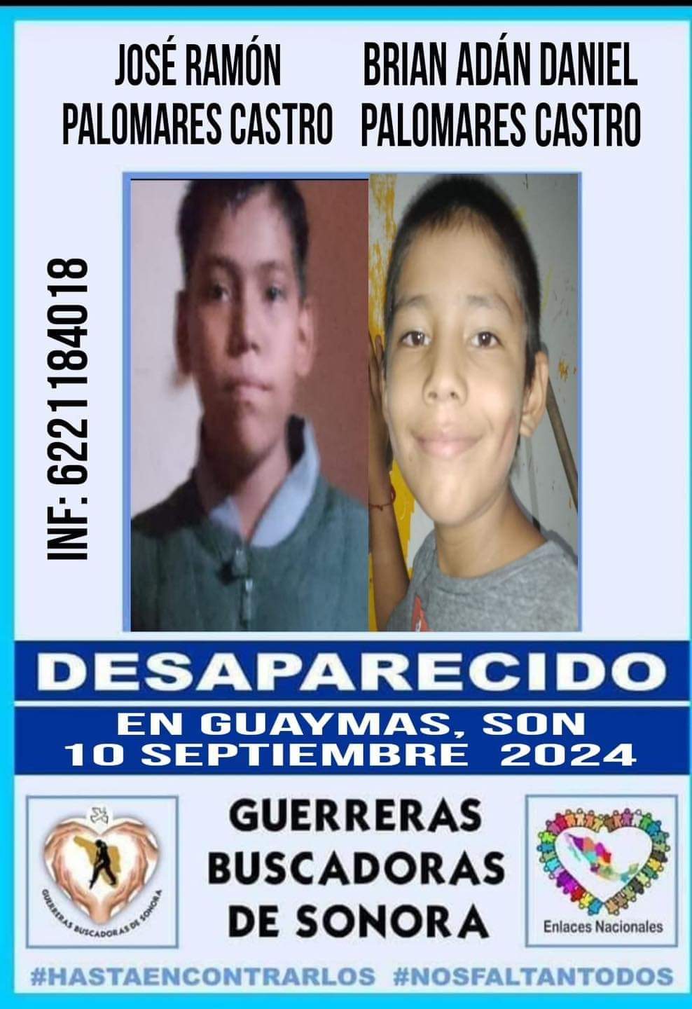 Desaparecen adolescentes de Niza