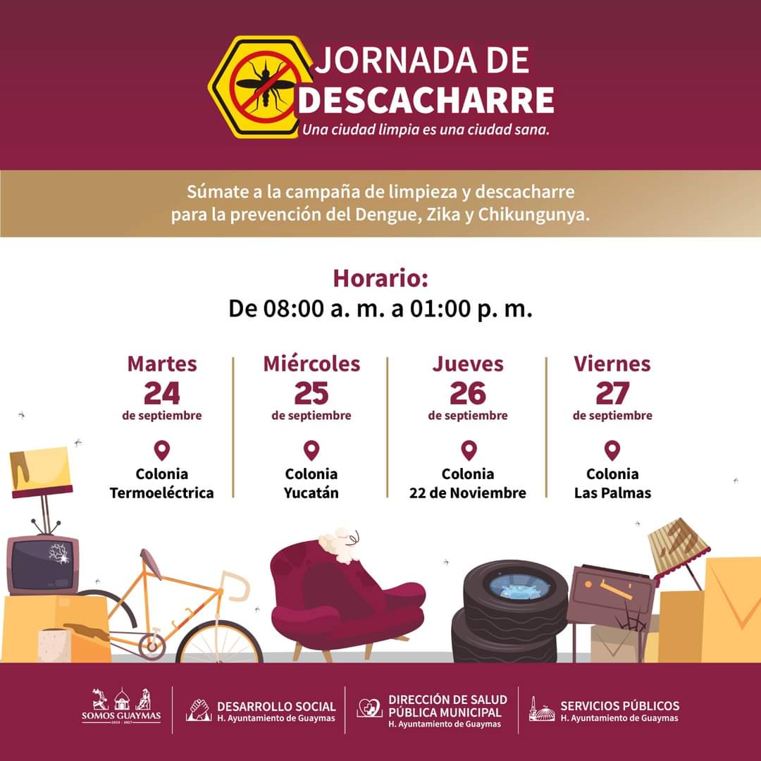 Sigue campaña contra el dengue