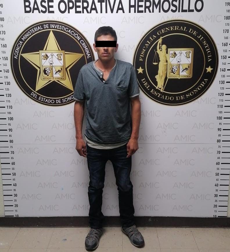 Aprehenden a Rafael Abraham “N” por homicidio de adulta mayor en Hermosillo