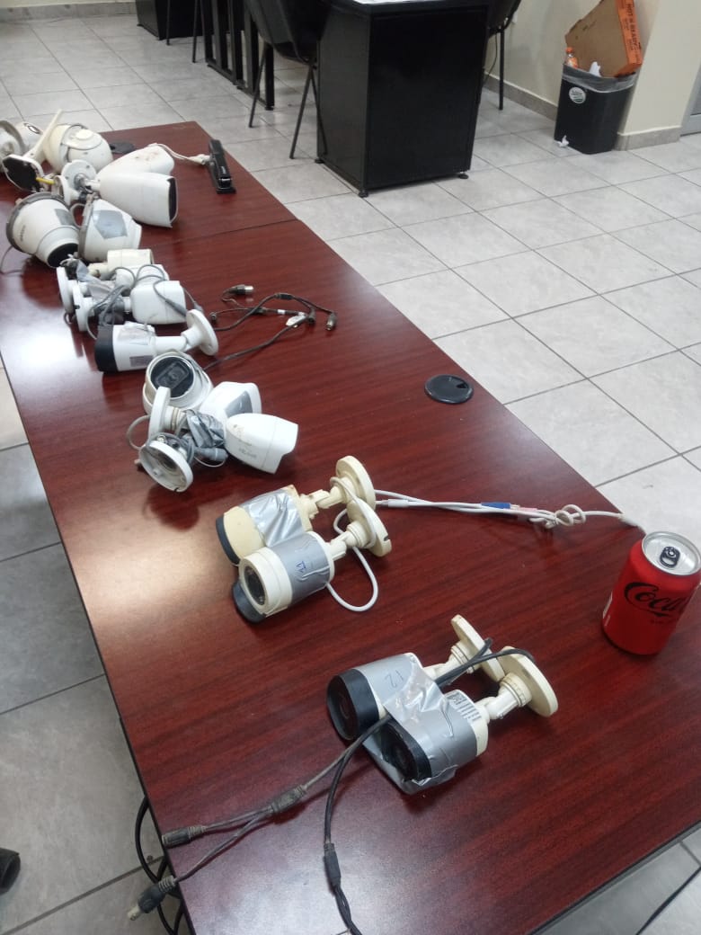 Retiran 24 cámaras de videovigilancia ilegales en San Luis Río Colorado