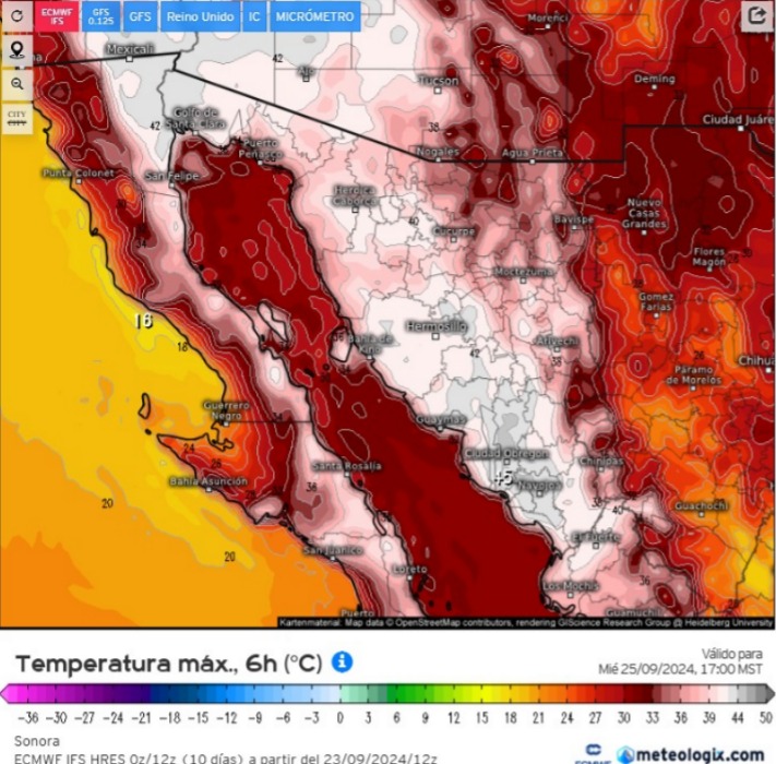 Otoño inicia con calorón