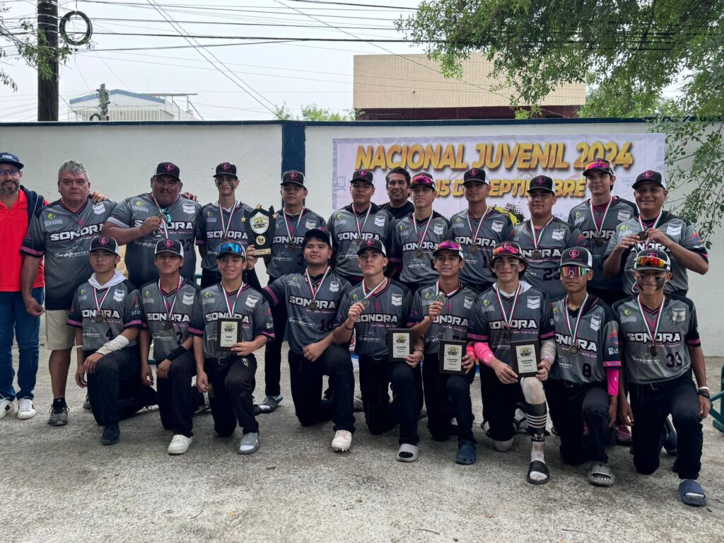 Sonora oro en Nacional Juvenil Softbol Varonil S16