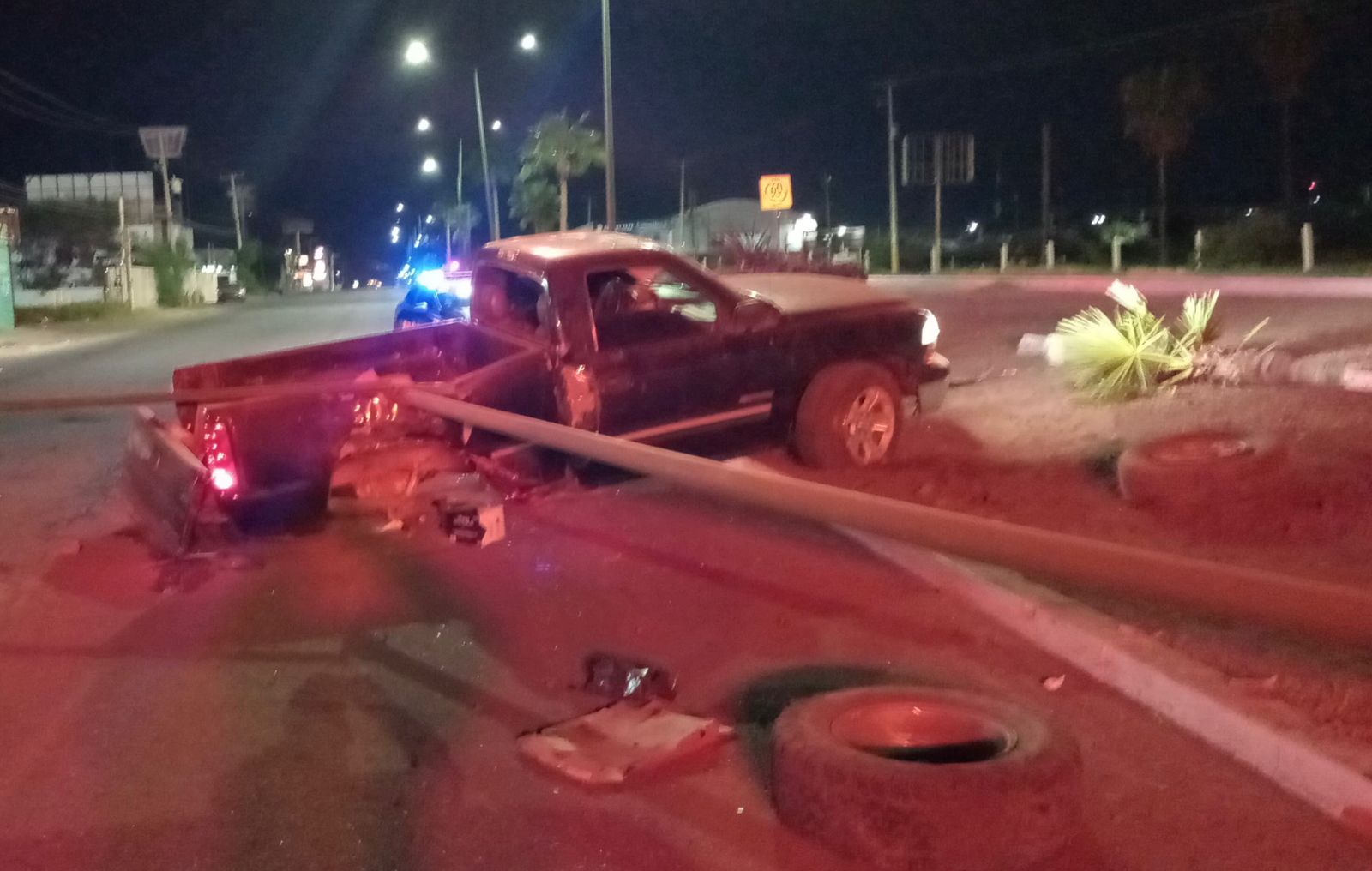 Resulta conductor lesionado