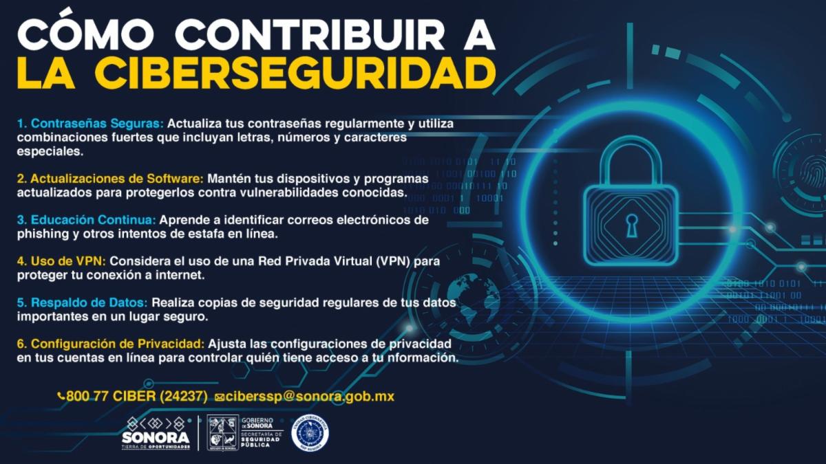 Incrementa Unidad Cibernética acciones de prevención en el mes de la Ciberseguridad