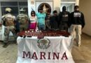 Operativo conjunto de FGJES, CONASE y SEMAR desmantela red de narcotráfico en Cajeme; se detienen ocho personas