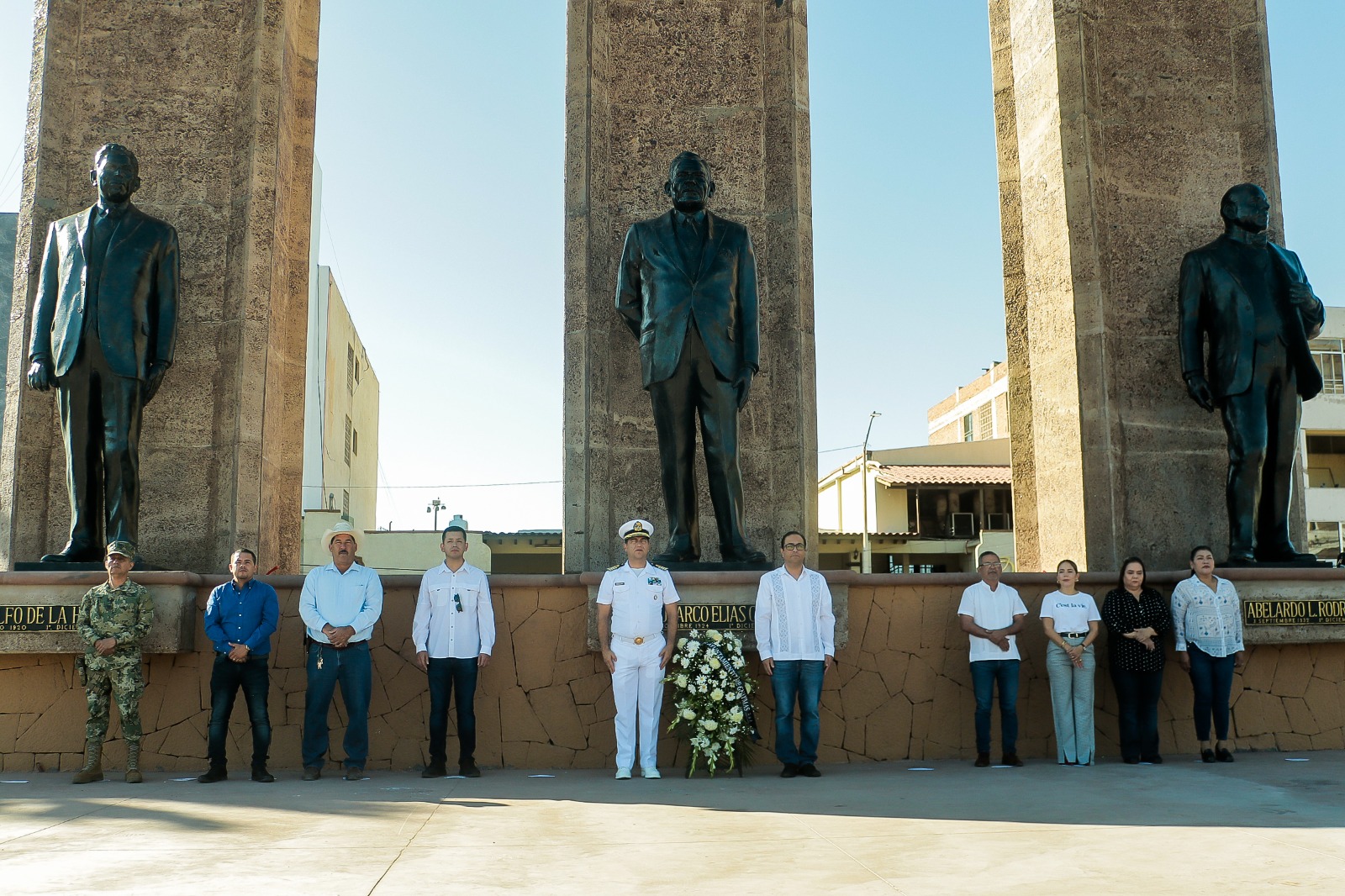 Recuerdan en Guaymas legado de ex Presidentes de la República