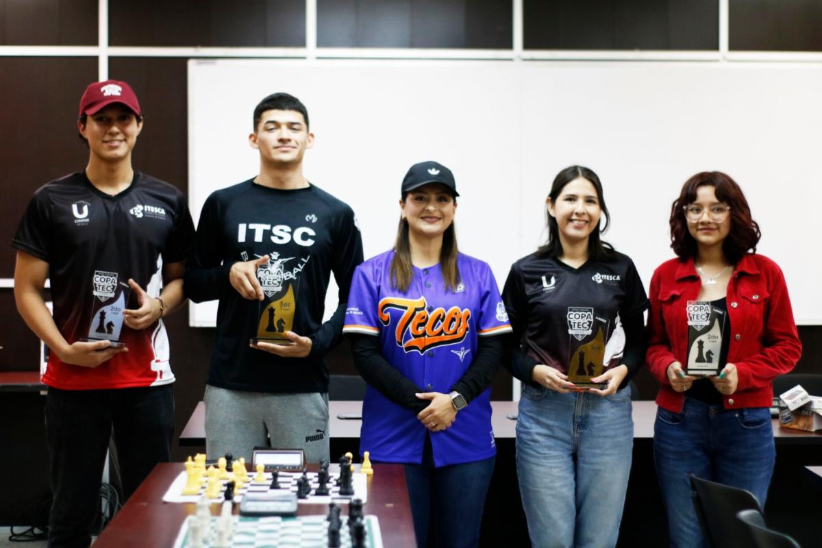 Triunfan estudiantes de Itesca en competencia estatal de ajedrez y tae kwon do