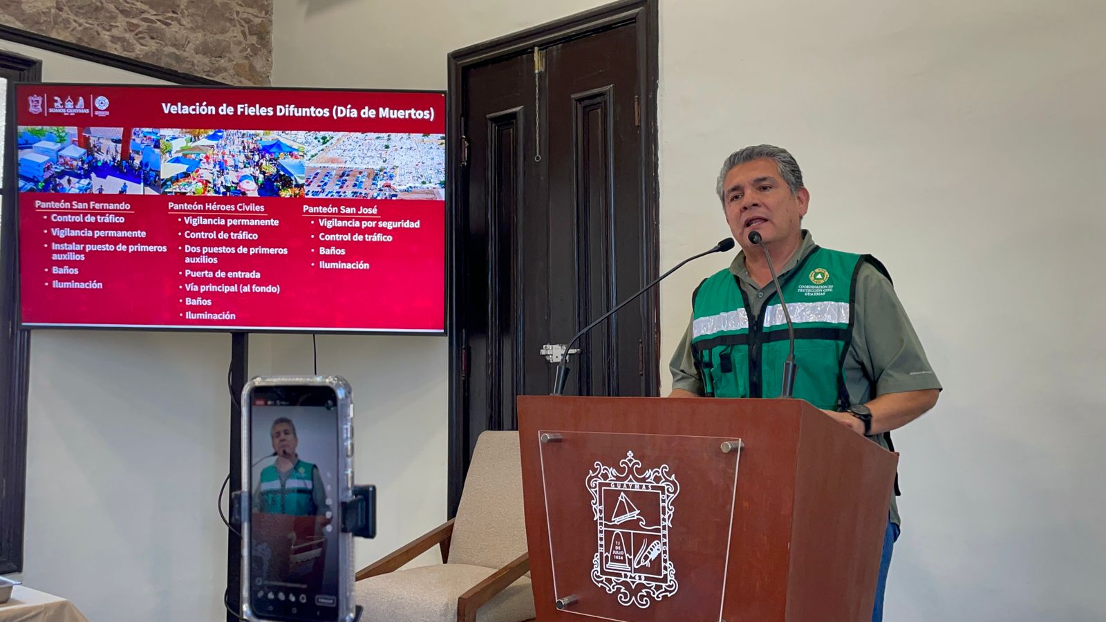 Prepara Protección Civil  dispositivo por festividades